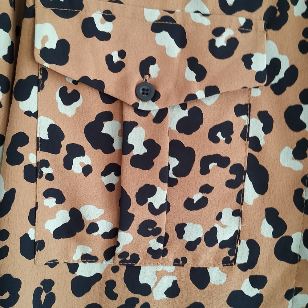 Mango Leopard print Shirt - Picture 7 of 10